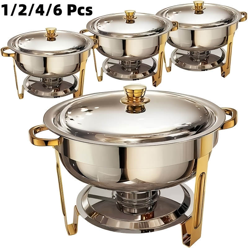 6/9QT Chafing Dishes For Buffe - огляд і ціна Event & Party Supply Photos